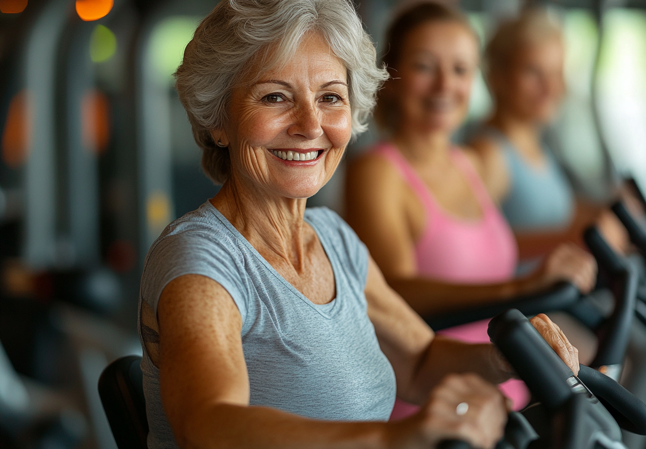 Групове заняття для людей старшого віку